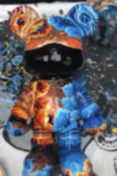 251110 - A3 流體熊儲錢罐擺件（冰火）（12月尾陸續發貨只限尖沙咀門市自取不包郵/只限相同感覺色系/款式皆不同/師傅即興創作）