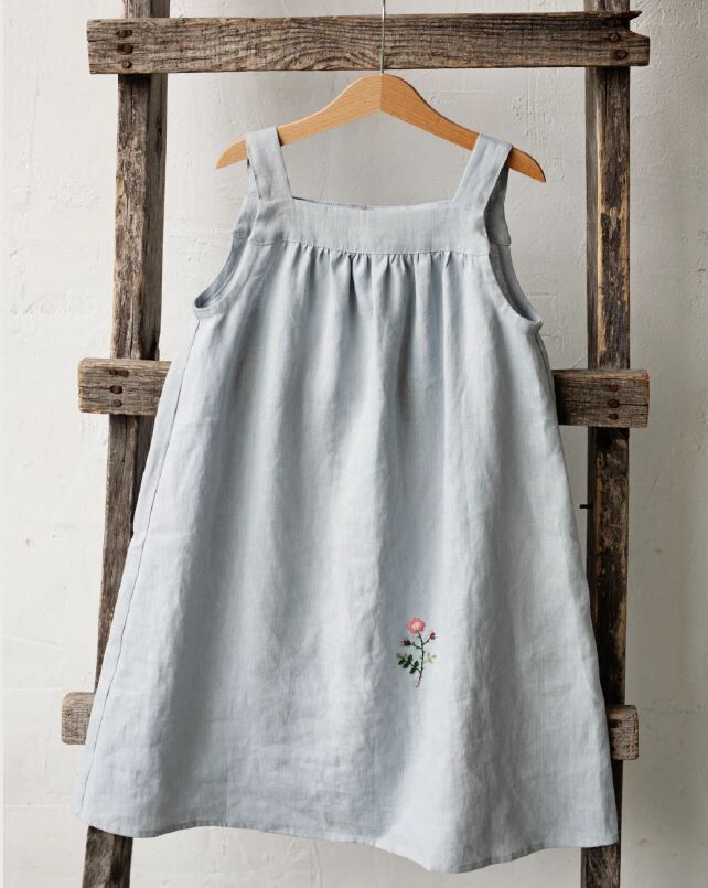 (預購)ALL THE BEAUTIFUL LINEN 亞麻無袖洋裝 JUNE DRESS