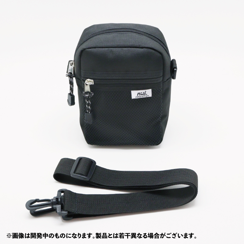 「ACG.GO」「預購/現貨」 Coade nui. Plush Shoulder Bag Rough Style Black 痛袋