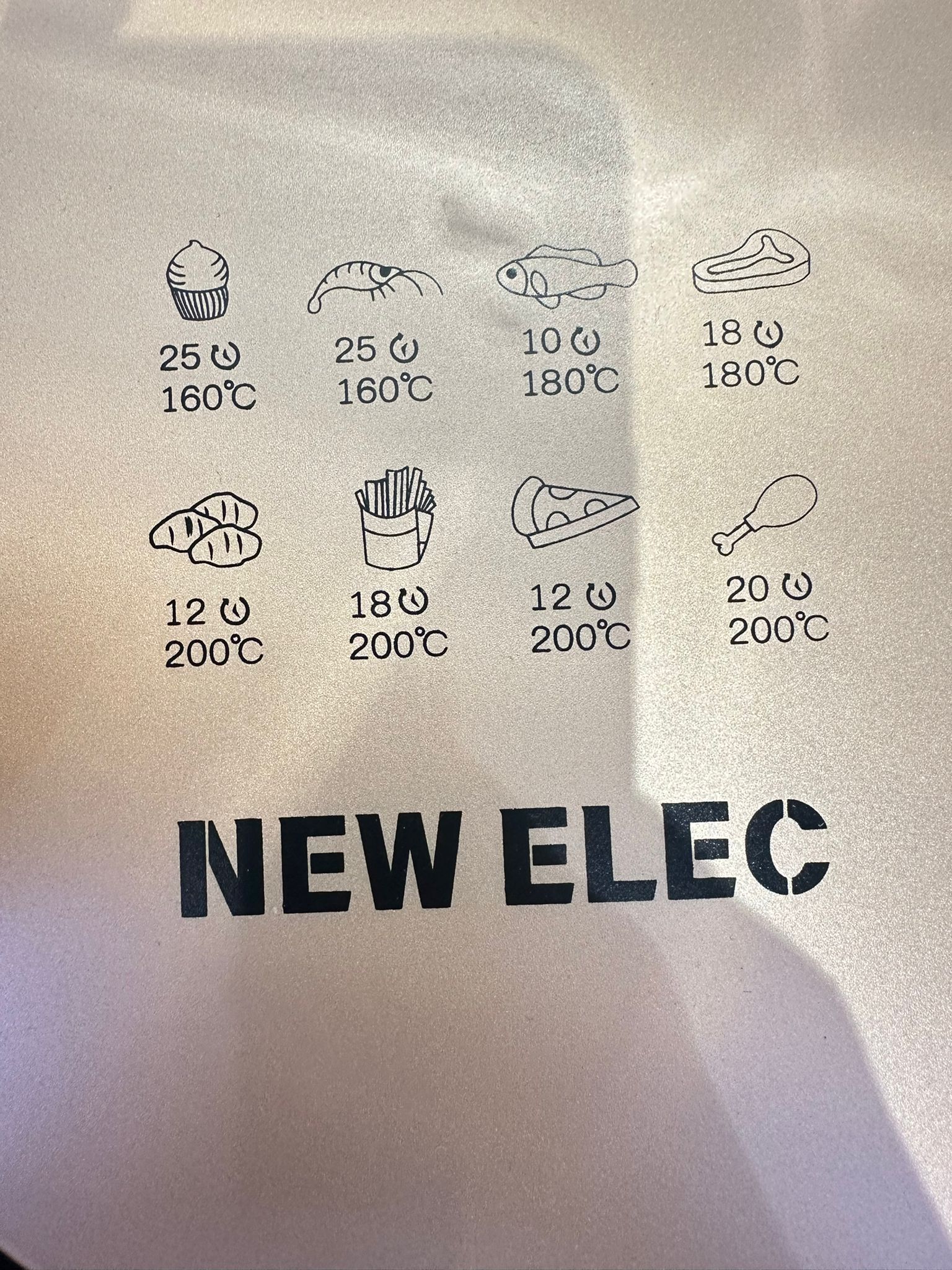 【直播】NEW ELEC LL1022703 氣炸鍋 (加碼回贈$128購物金 - 只限有購買大閘蟹訂單加購)