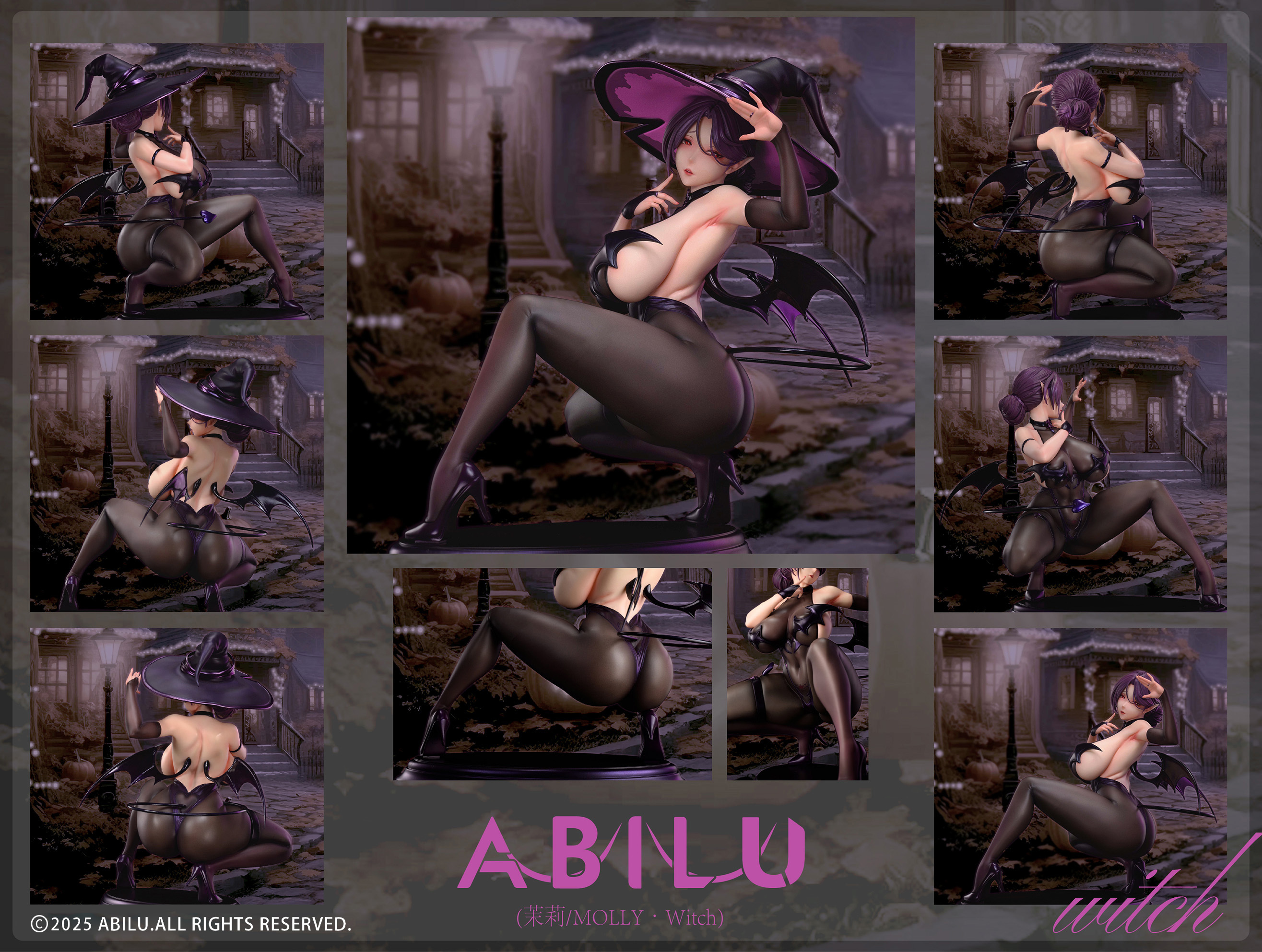 ABILU DESIGN MOLLY'S DRESSING TIME WITCH VER. 1/4 SCALE FIGURE