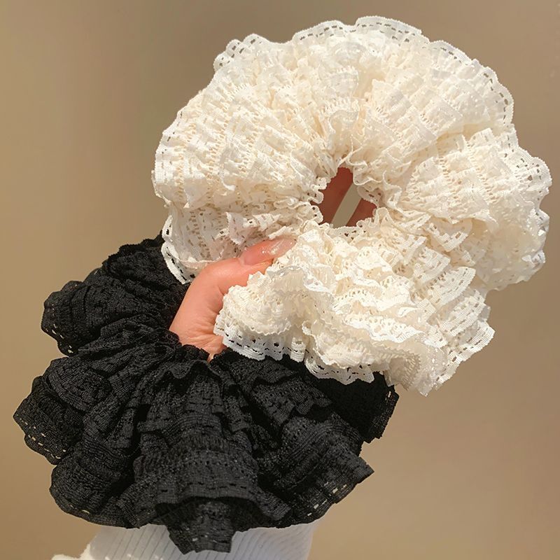 [3 FOR RM10] Korean Lace Gentle Lazy Style Scrunchies