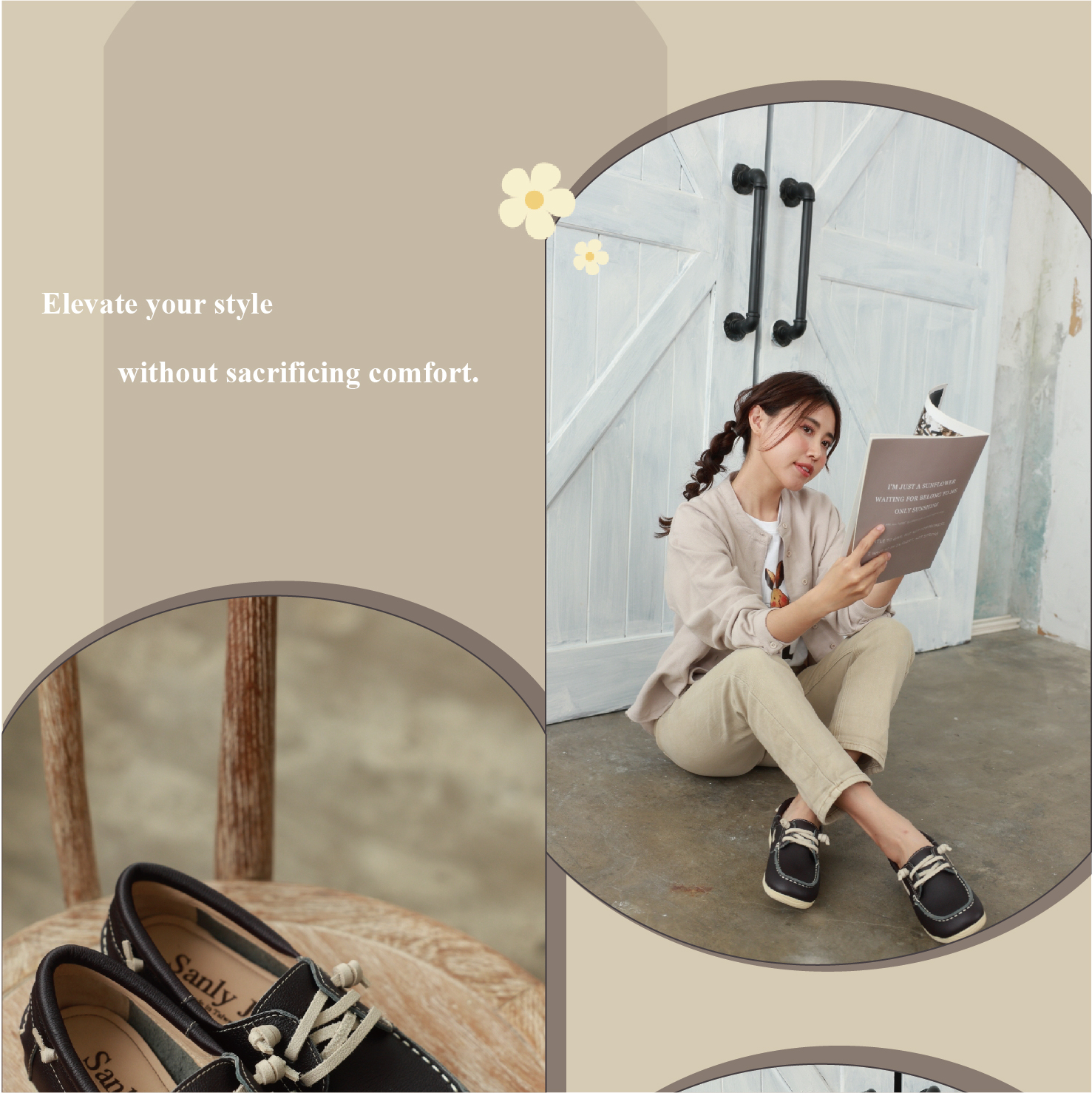 海洋藍，是午後河堤、港口與天光的共同記憶