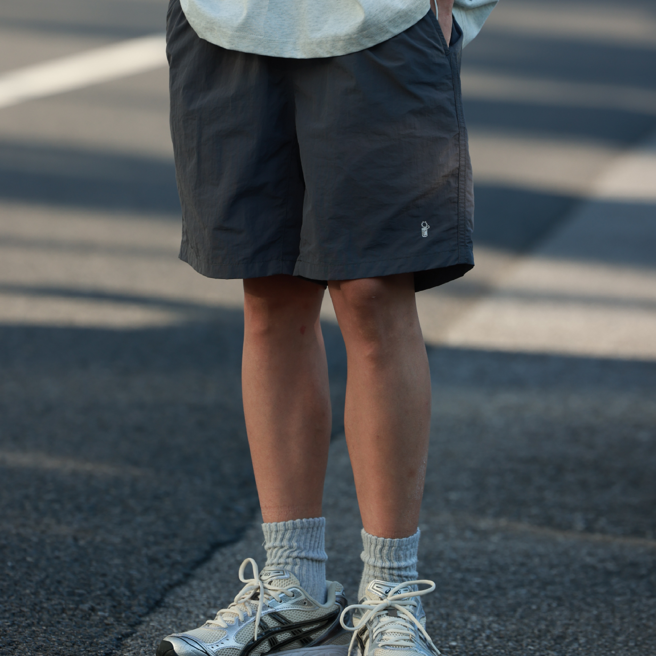 PIN SKTBS Nylon Cotton-Feel Shorts 尼龍棉感 沙灘短褲 [P-P18]