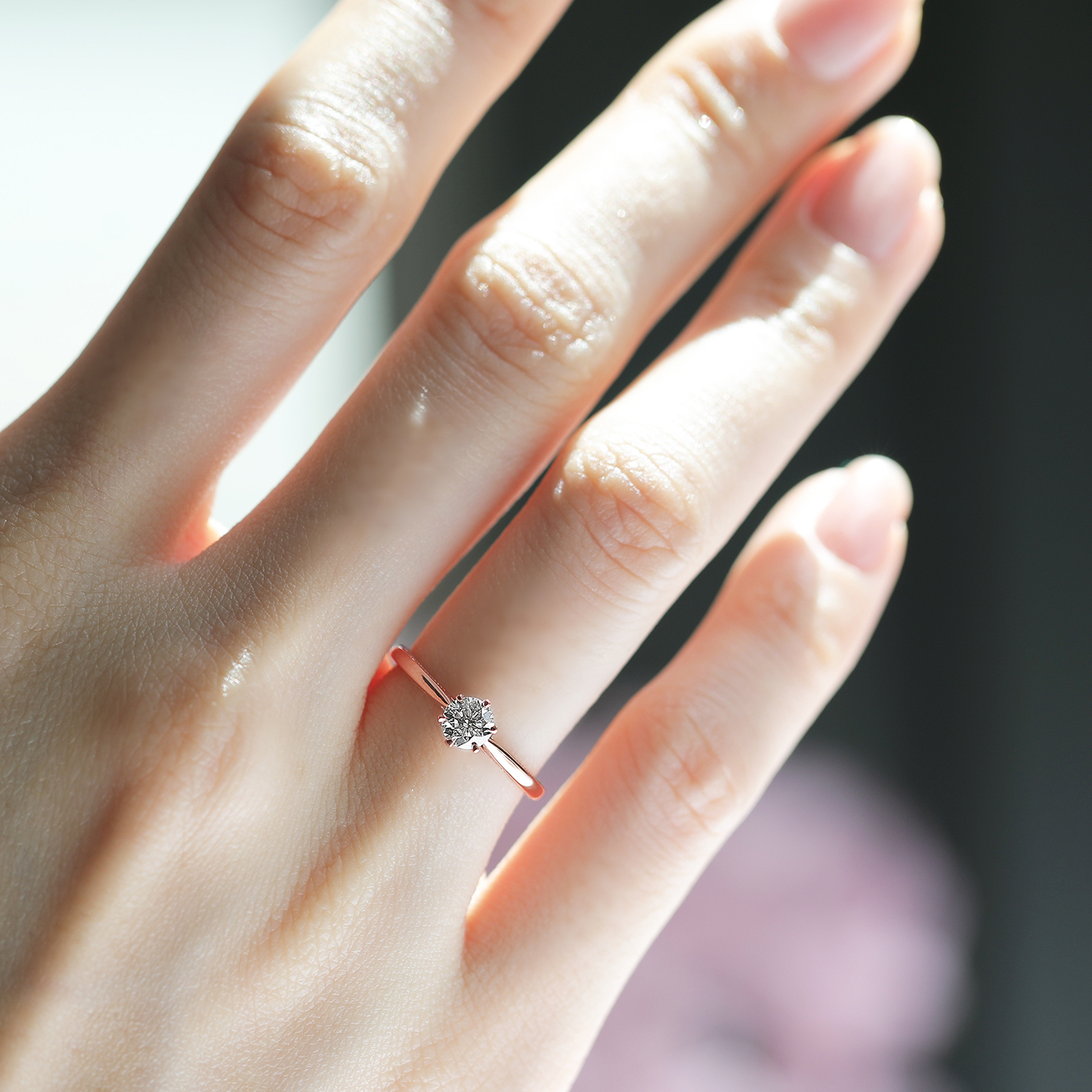 心之橋梁 － GIA30分鑽石戒指