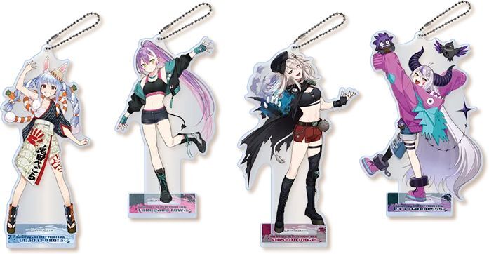 「官品代夾」Hololive x Capcom Street Fighter 周邊 (兎田ぺこら👯‍♀️  /常闇トワ👾  /獅白ぼたん♌  /ラプラス・ダークネス🛸 )