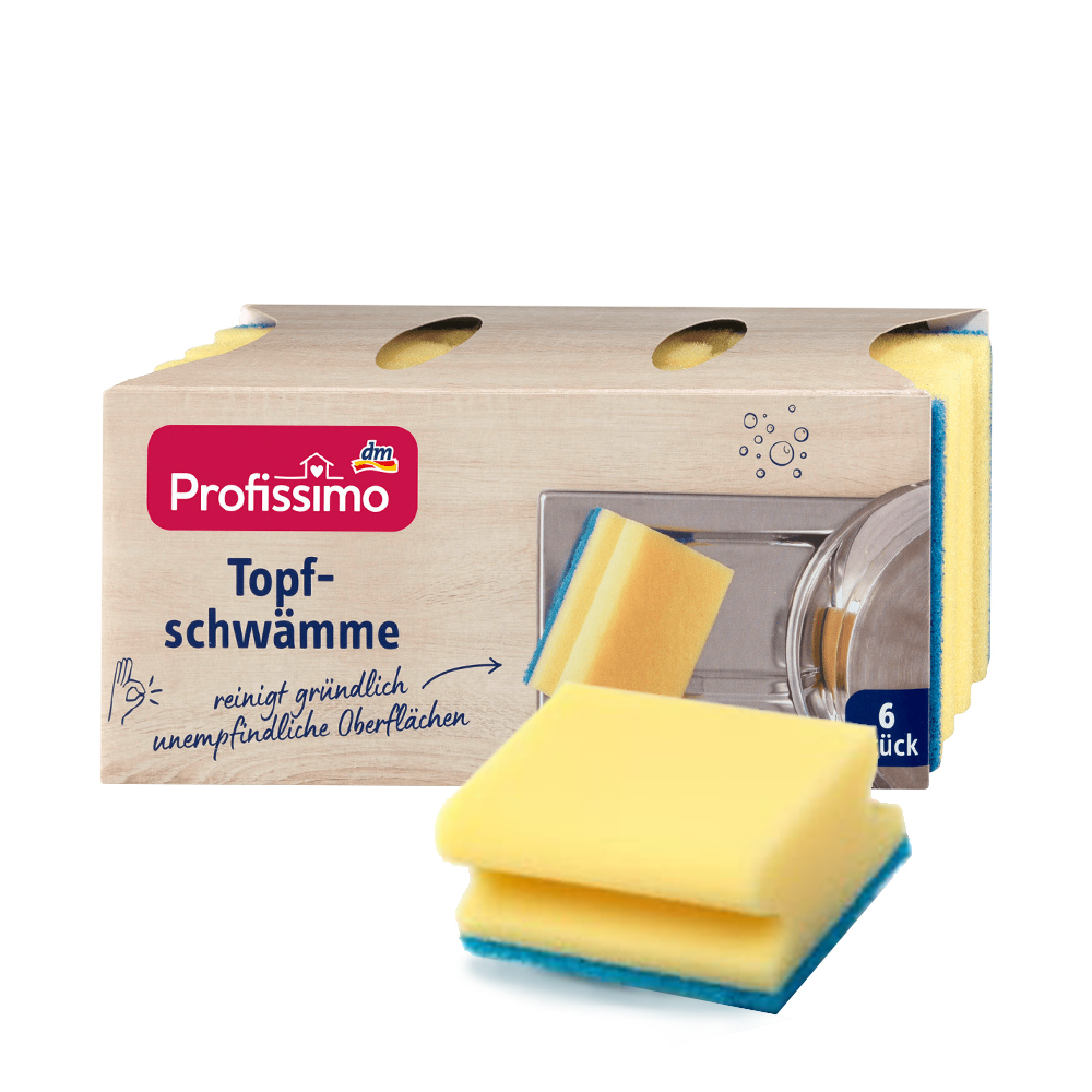 德國 Profissimo洗碗海綿 6入