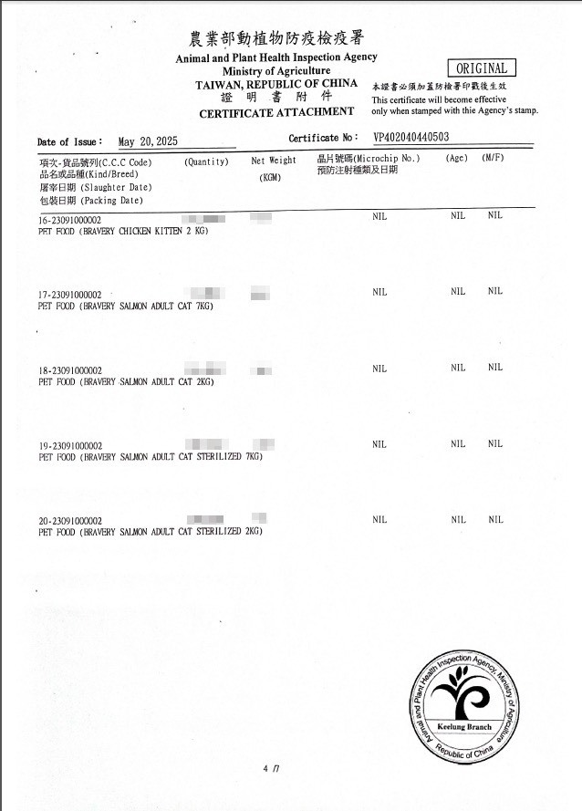 【西班牙 Bravery】總代理-焙菲力 健康食糧 (幼貓) 雞肉
