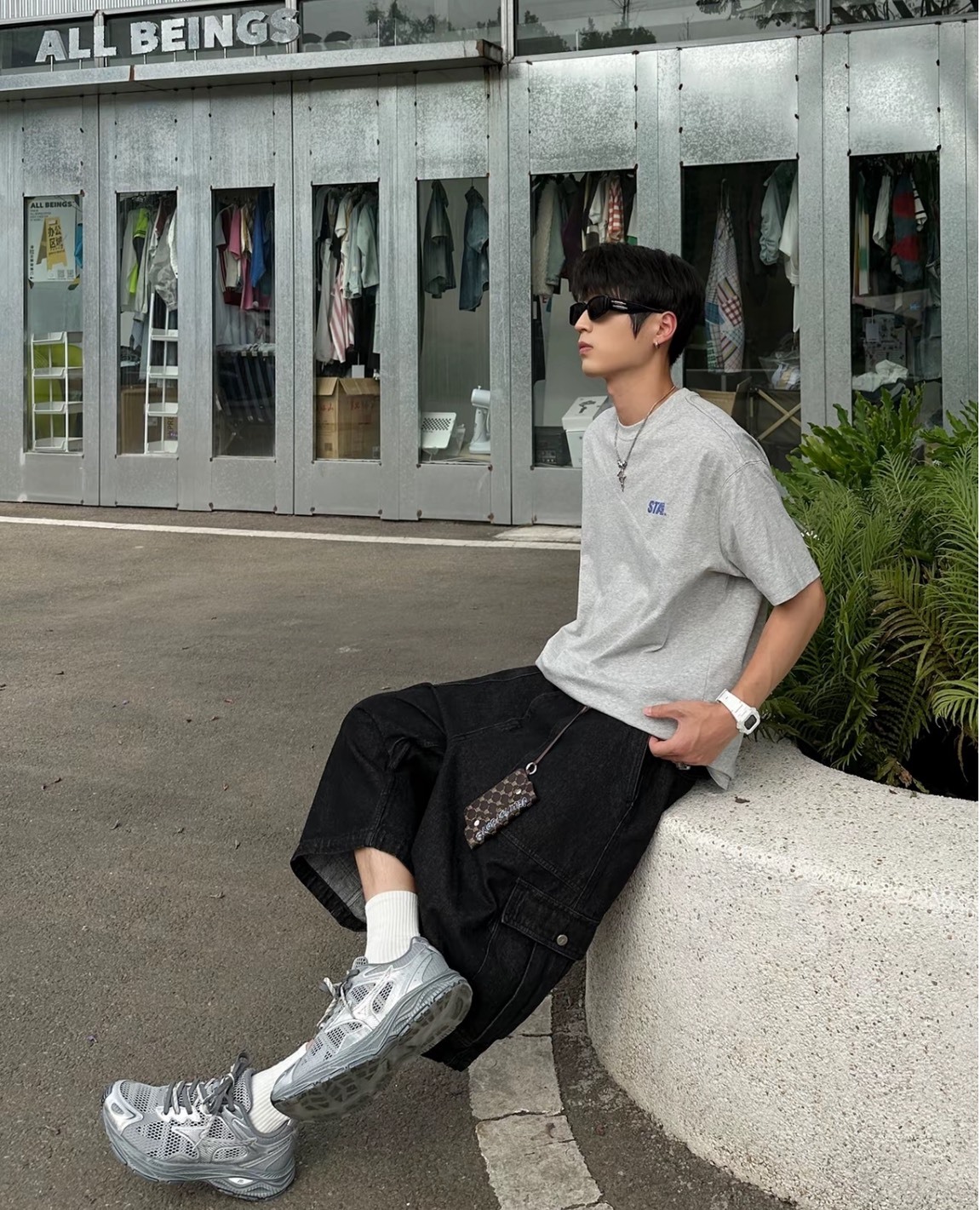 Mizuno 跑鞋 Racer S 野鴿灰銀 做舊風 男女同款 經典復古鞋 慢跑鞋 懶人鞋 穿搭百搭 運動鞋 July25