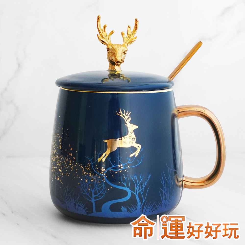 【命運好好玩】藥師金鹿馬克杯(廠商直出)