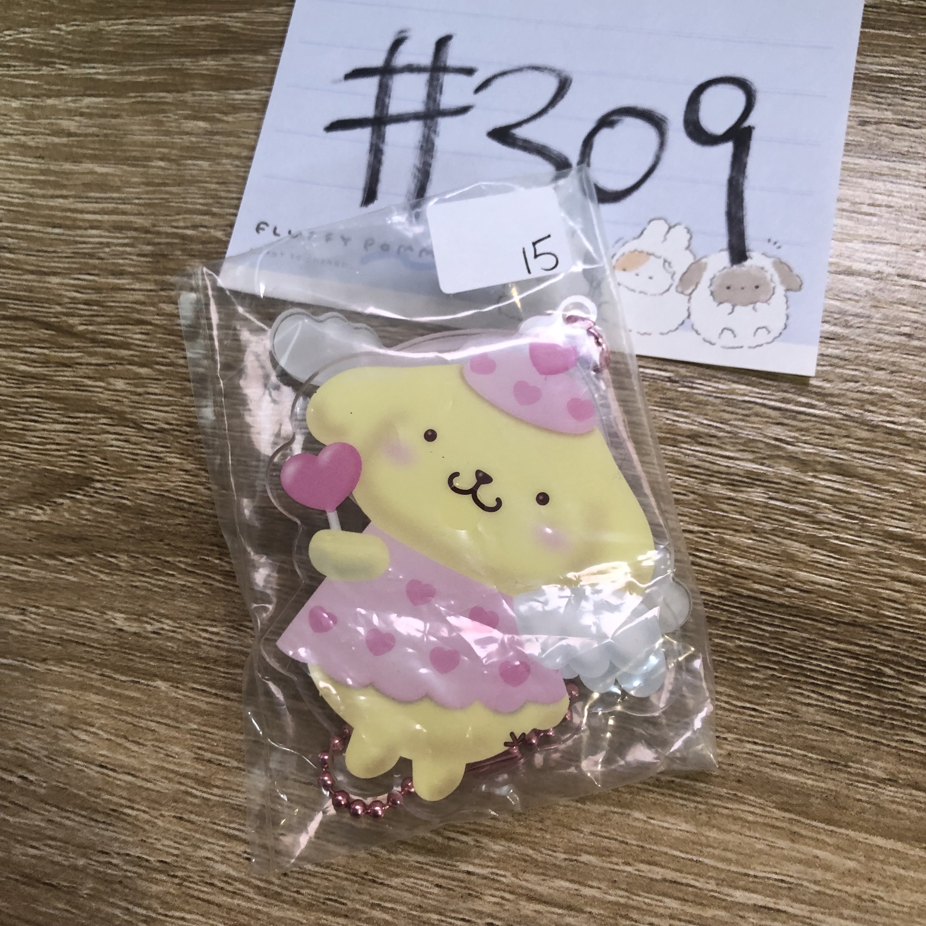 Sanrio 布甸狗 掛件#309