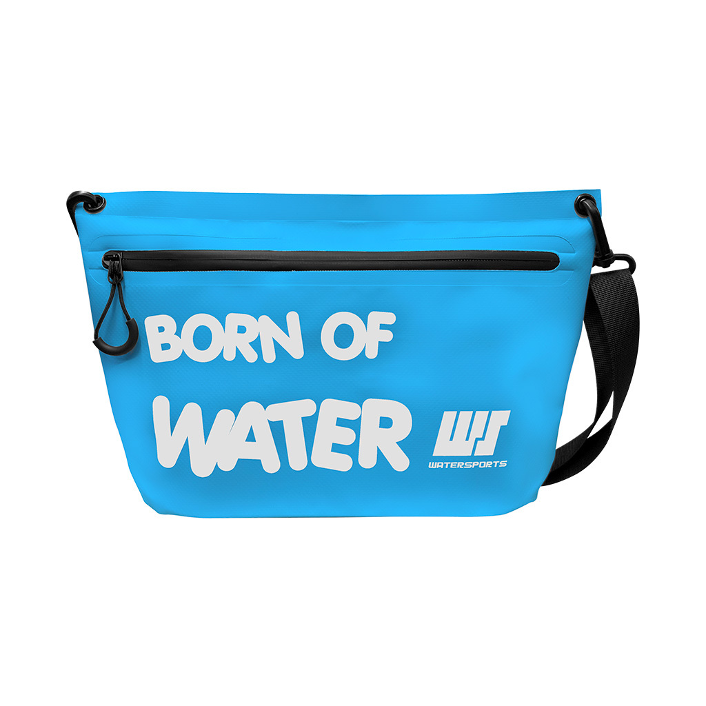 運動防潑水單肩包