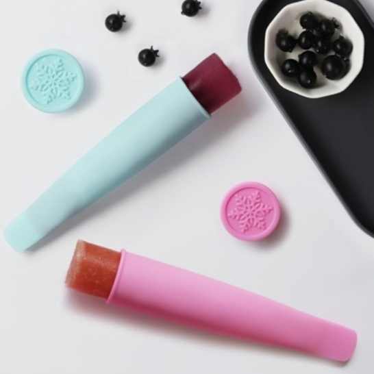 【樂森藥局】韓國 | INCOC 製冰所 白金矽膠製冰盒－啵吉冰棍（共三色/單支）