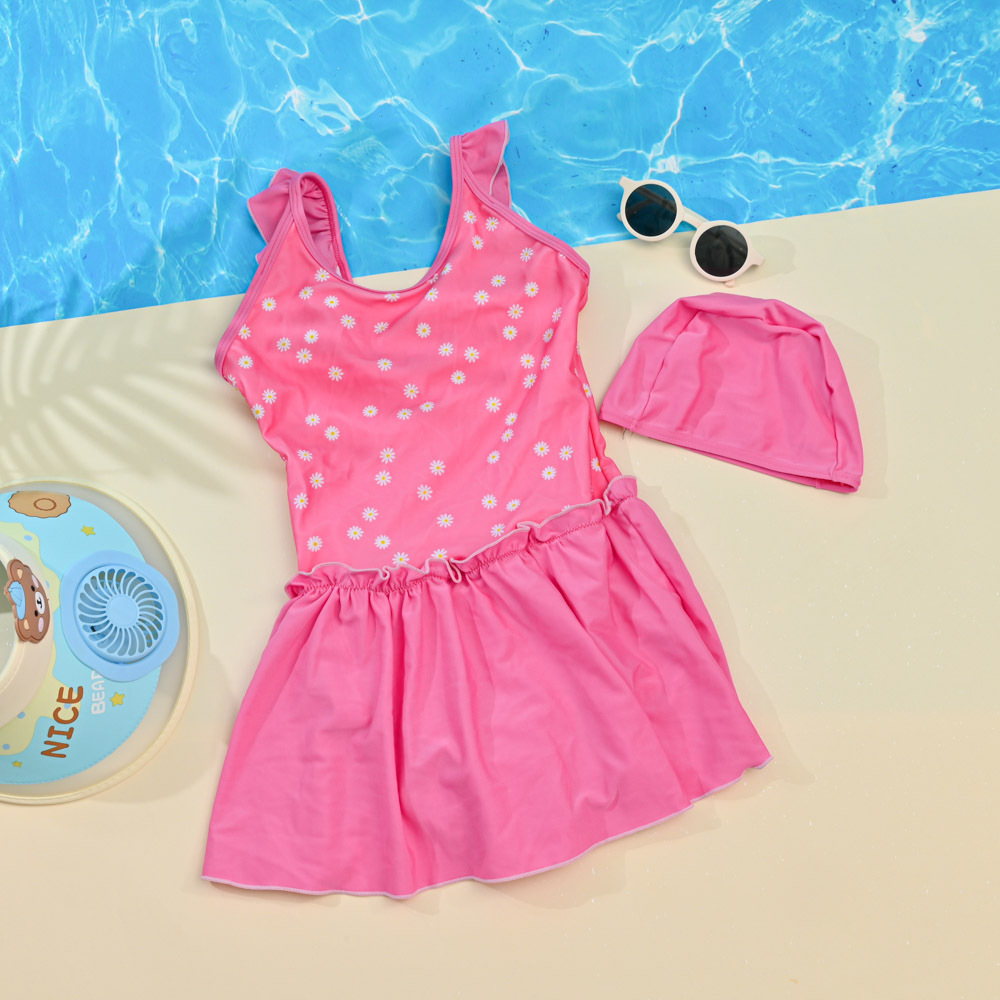 YG566-女童連身裙裝-花