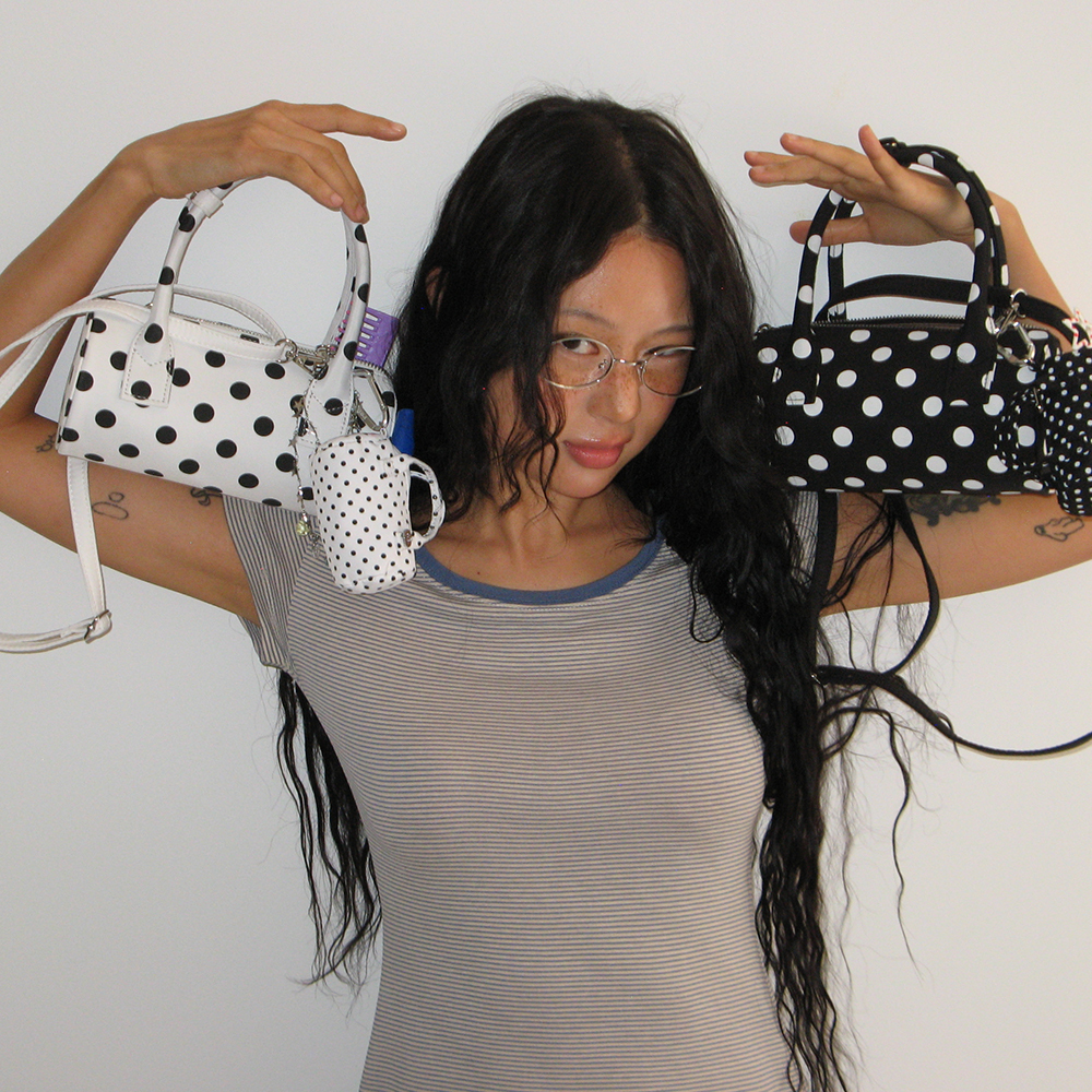 RONRON ROUND MINI PETIT CROSS BAG