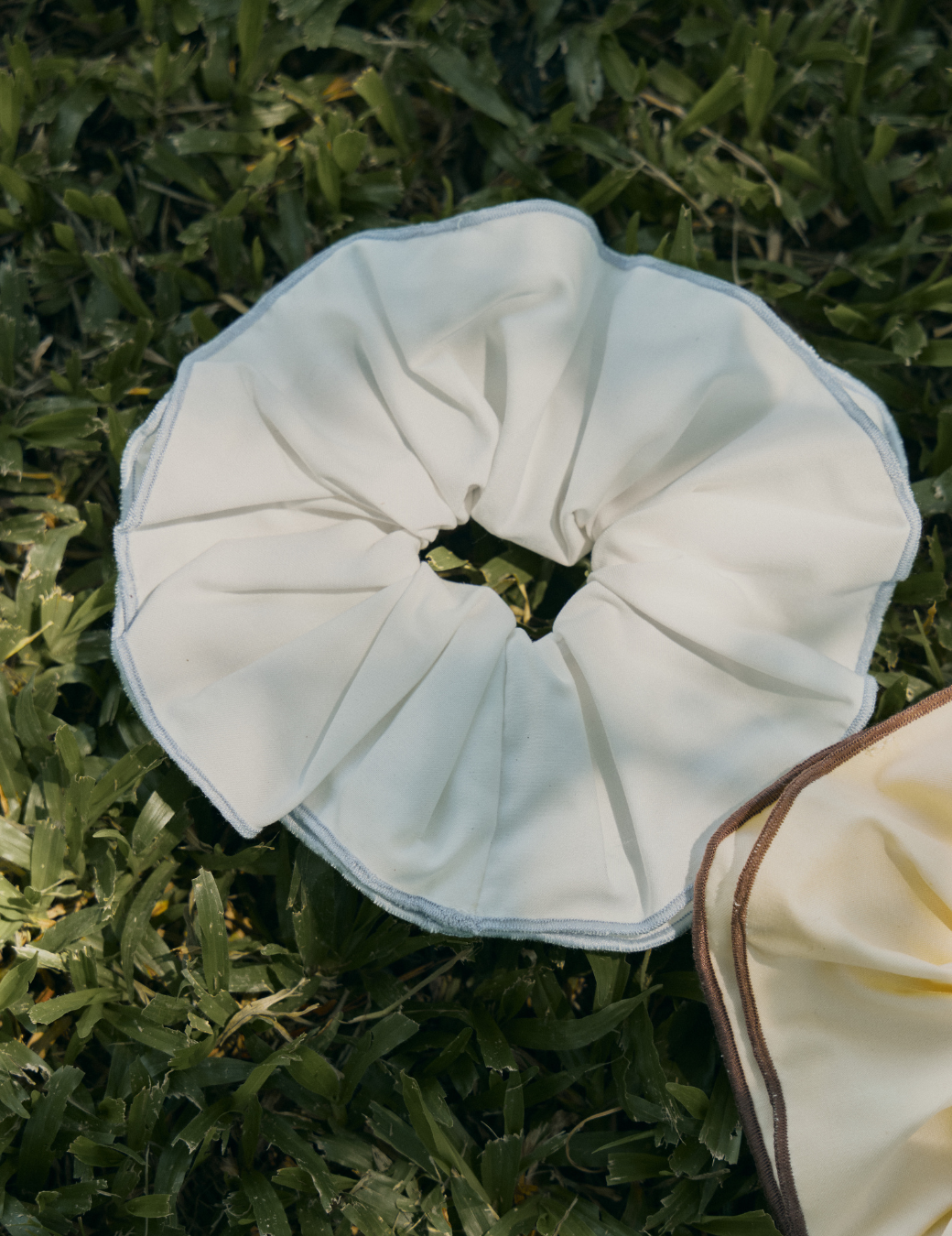 自訂款雲朵髮圈（白色）