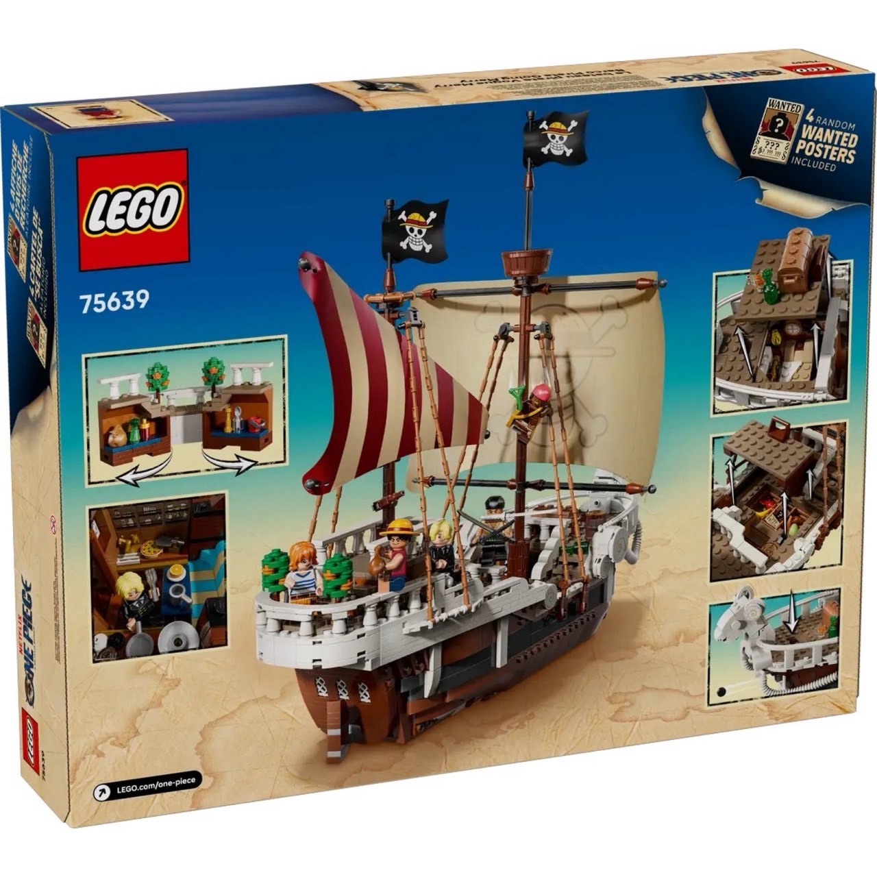 那香 LEGO 75639 海賊王黄金梅利號LEGO® One Piece系列