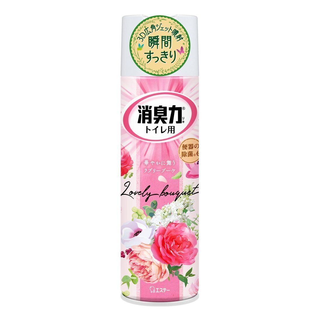 雞仔牌 - 消臭力 廁所除菌消臭噴霧(華麗花香) 330ml (平行進口)
