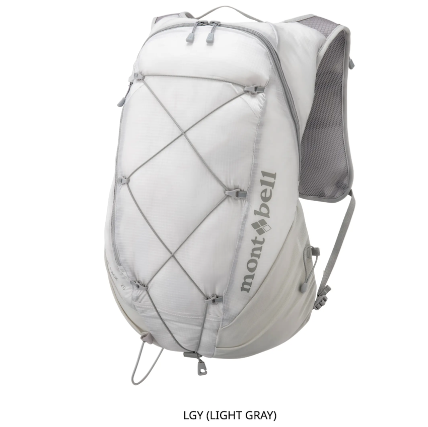 日本 Mont-Bell Cross Runner Pack 20 超輕量跑步背包