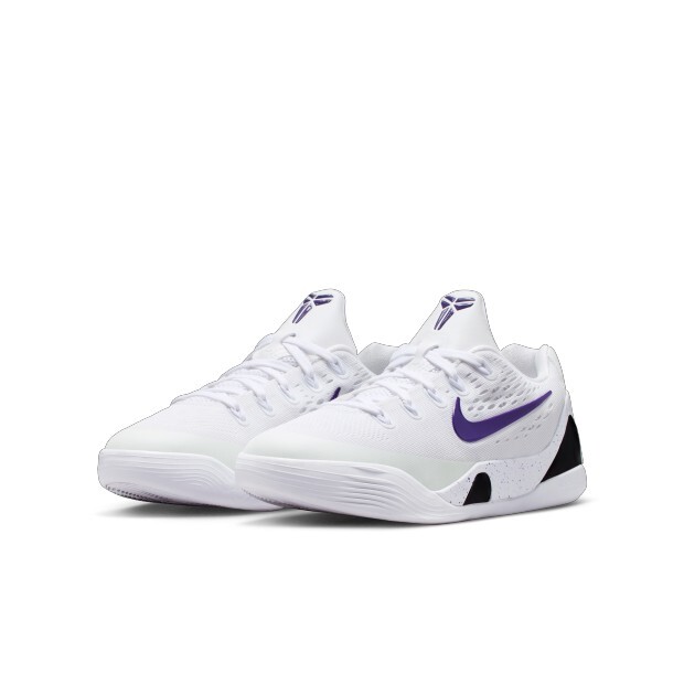 Nike Kobe 9 EM Low TB White Court Purple 白紫 籃球鞋 GS 大童鞋 FV3607-101