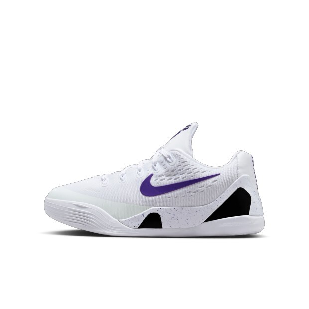 Nike Kobe 9 EM Low TB White Court Purple 白紫 籃球鞋 GS 大童鞋 FV3607-101