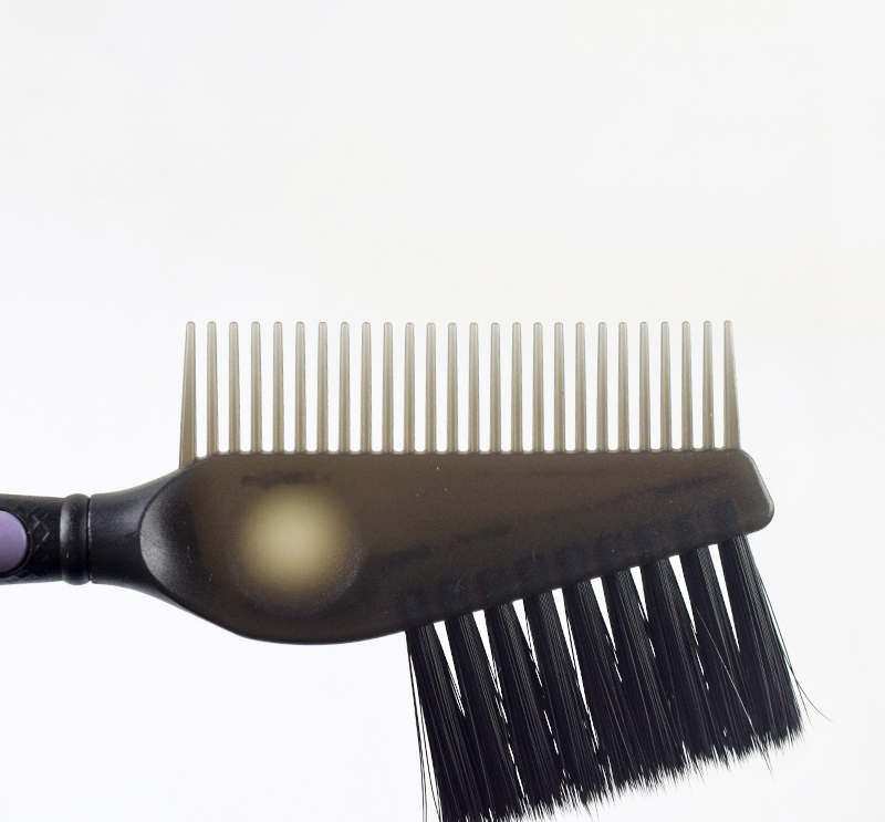 圓柄防滑黑毛染刷