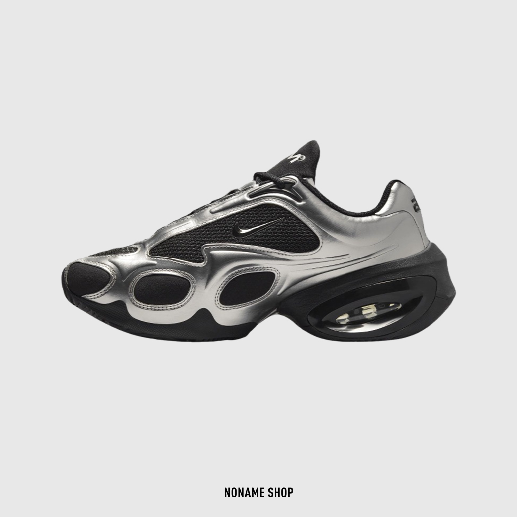 NIKE AIR MAX MUSE KARINA同款 柳智敏 金屬銀黑 復古 增高 老爹鞋 (女款)