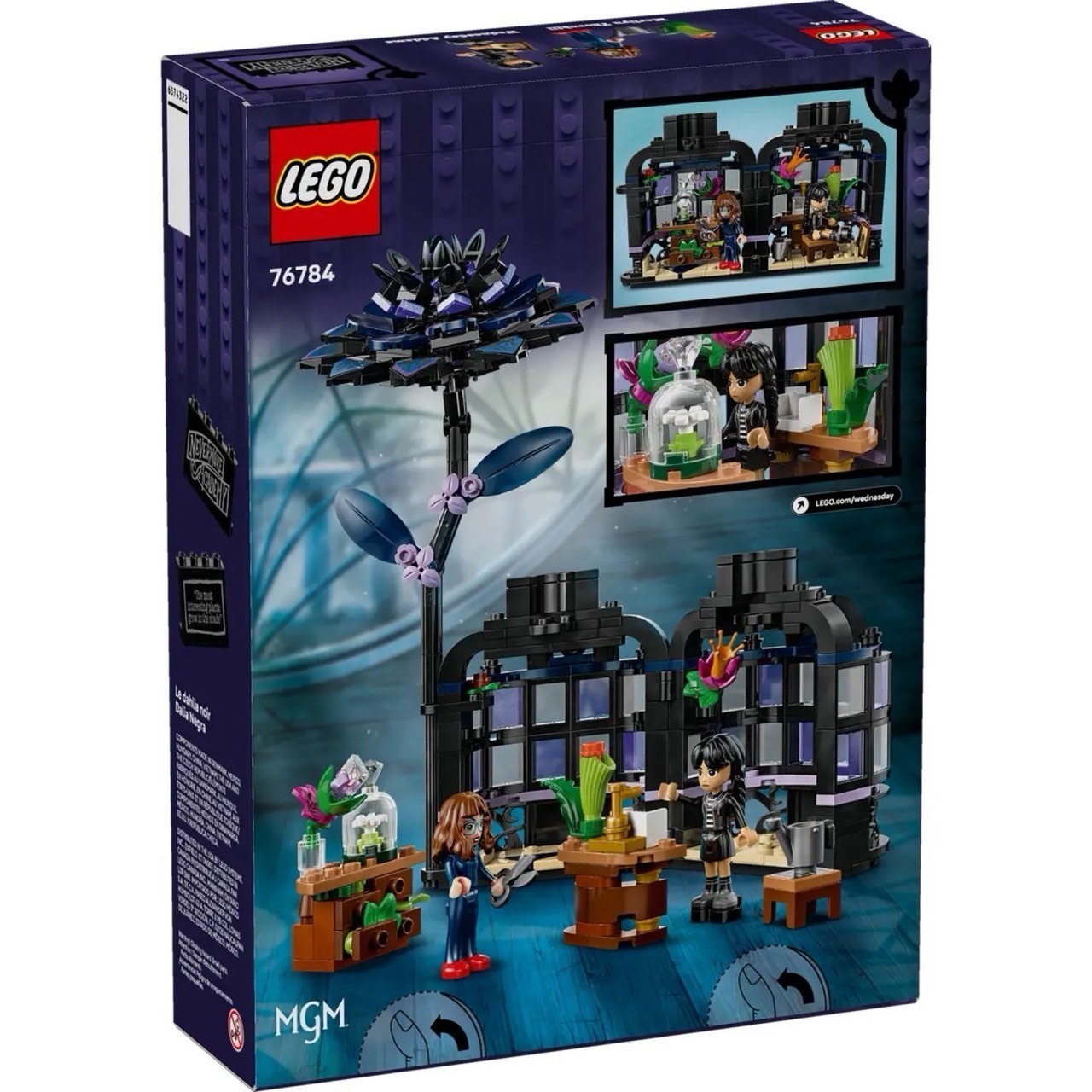LEGO 76784 黑色大理花Black Dahlia Flower LEGO® Wednesday系列
