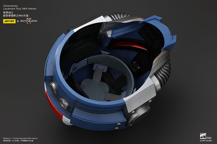 [訂金] Joy Toy : 1/1 Ultramarines Lieutenant Titus' MKX Helmet Only (只有頭盔)