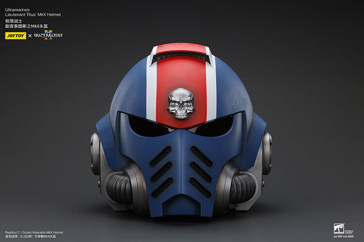 [訂金] Joy Toy : 1/1 Ultramarines Lieutenant Titus' MKX Helmet Only (只有頭盔)