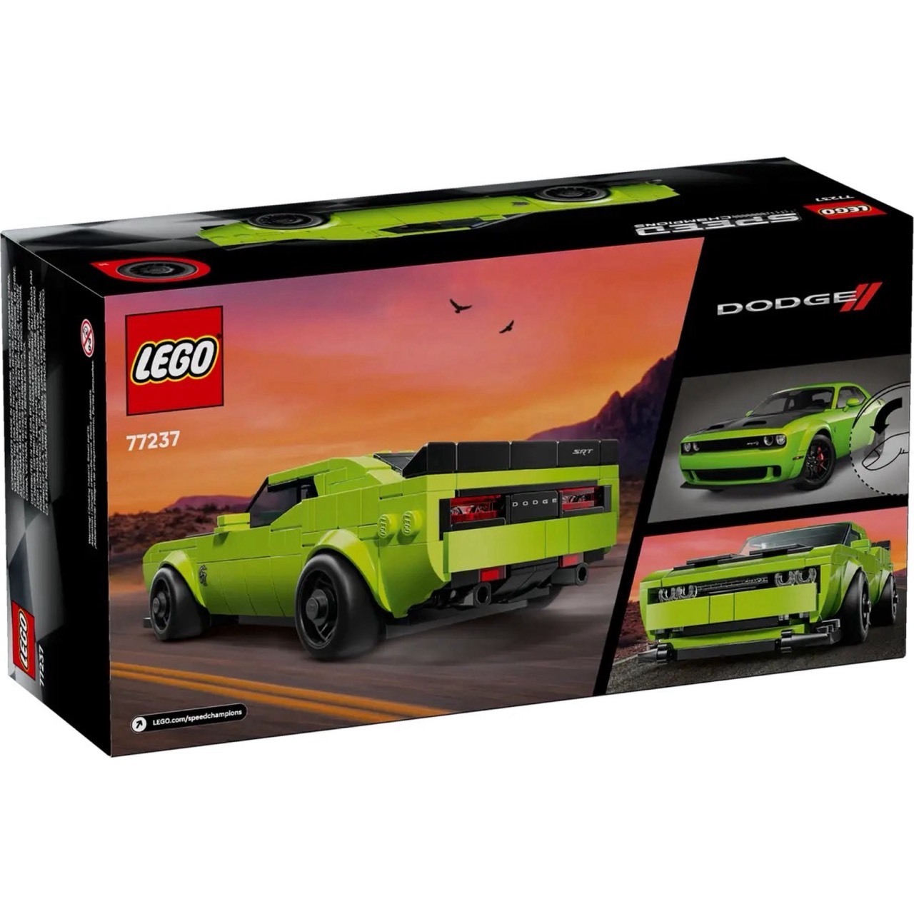 Disney - かじかじ LEGO 77237 Dodge Challenger SRT Hellcat 跑車LEGO® Spe