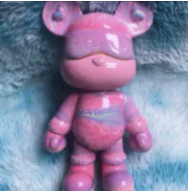 251110 -A6 流體熊儲錢罐擺件（棉花糖）（12月尾陸續發貨只限尖沙咀門市自取不包郵/只限相同感覺色系/款式皆不同/師傅即興創作）