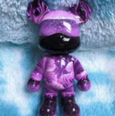 251110 -A7 流體熊儲錢罐擺件（紫氣東來）（12月尾陸續發貨只限尖沙咀門市自取不包郵/只限相同感覺色系/款式皆不同/師傅即興創作）