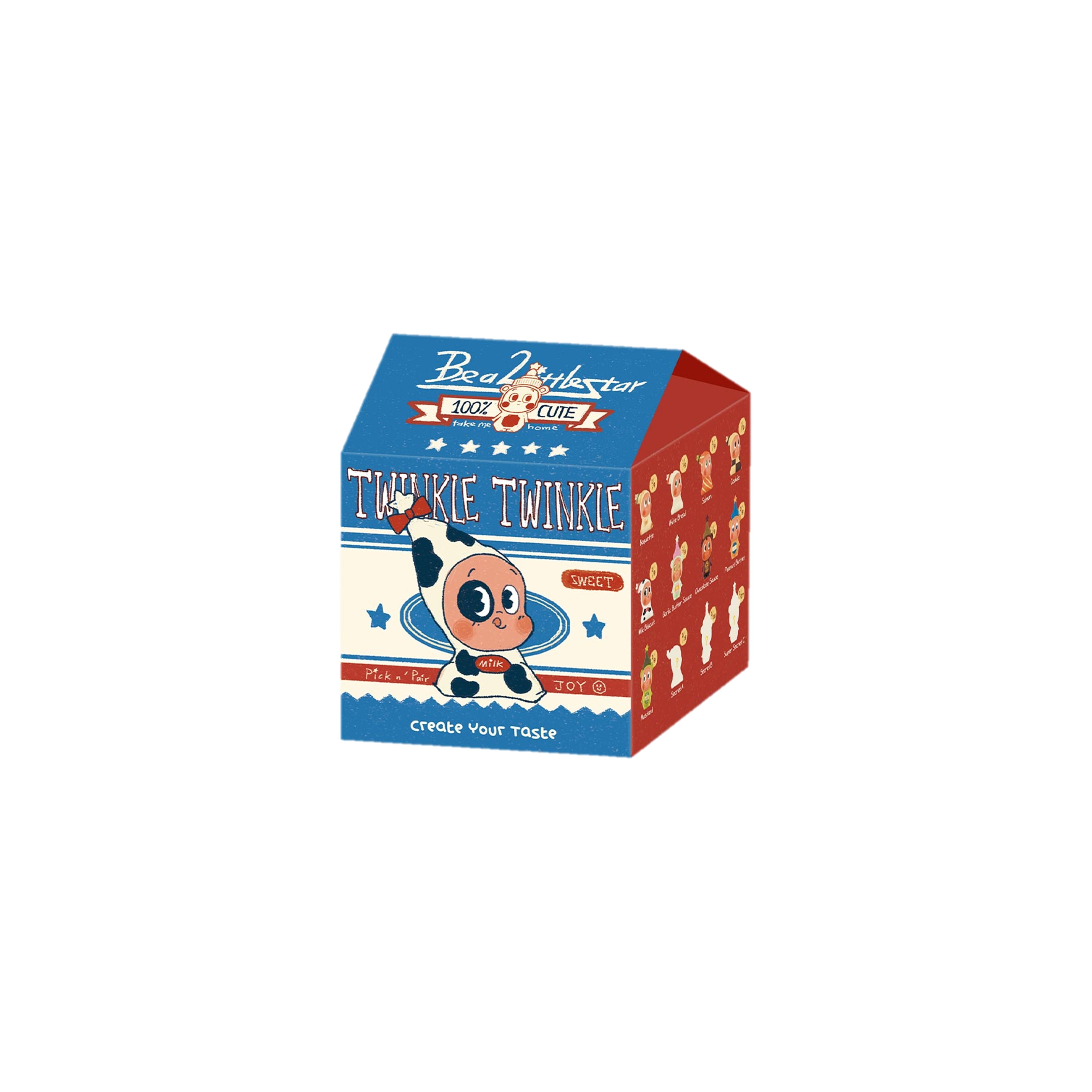 Pop Mart Twinkle 星星人隨心配系列手辦 盲盒 藍色 款式A