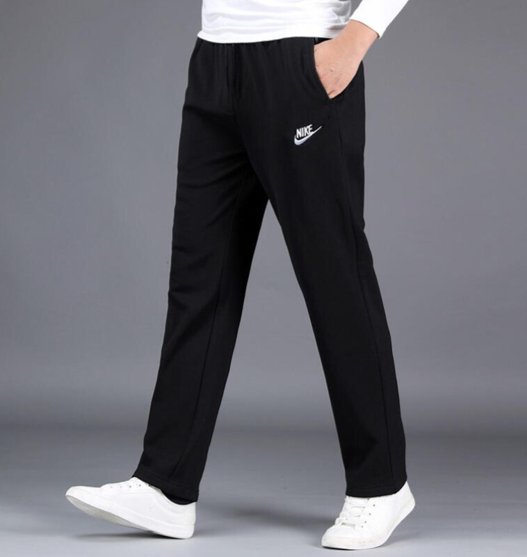 【現貨出清】Nike Sportswear Club Fleece 男款平織束口長褲 黑色 運動休閒褲 輕薄長褲