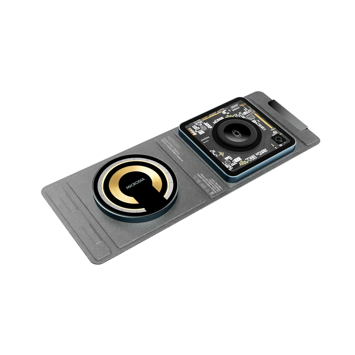 MICRODIA SNAPPad™ Visi-DUO，18W 三合一可折疊無線充電板