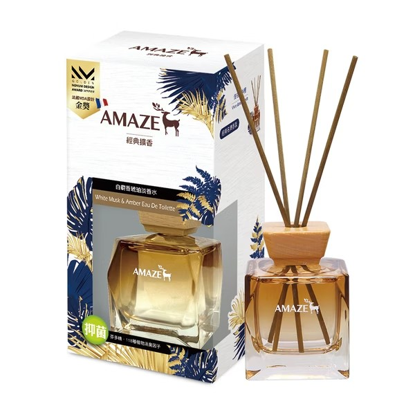 【Amaze】經典擴香-白麝香琥珀淡香水