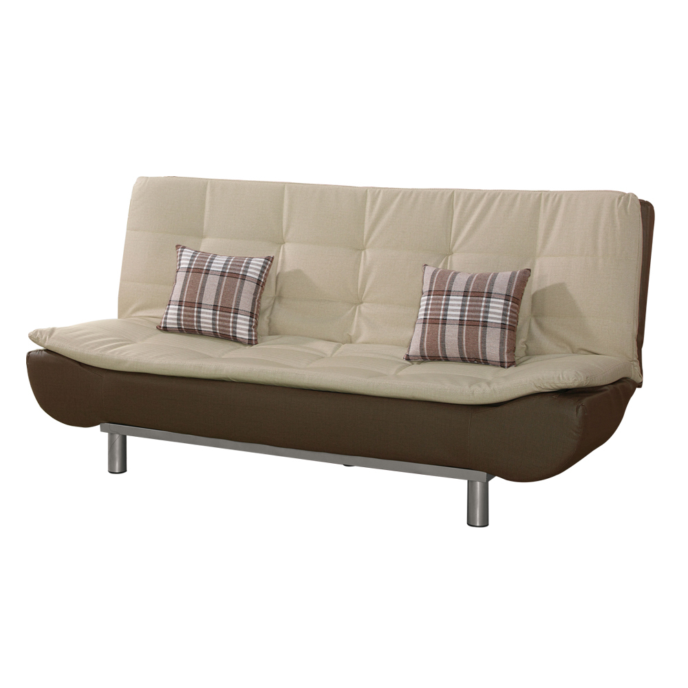 德比貓抓皮沙發床/雙人椅/二人座沙發-贈抱枕(兩色可選)