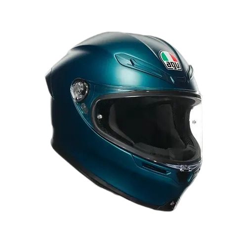 AGV K6S Petrolio Matt 石油綠 消光 碳纖維 素色 全罩