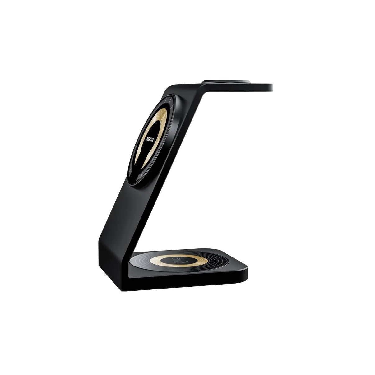 MICRODIA SNAPStation™ 燈具，23W 三合一 iMac 風格鋁製無線充電站