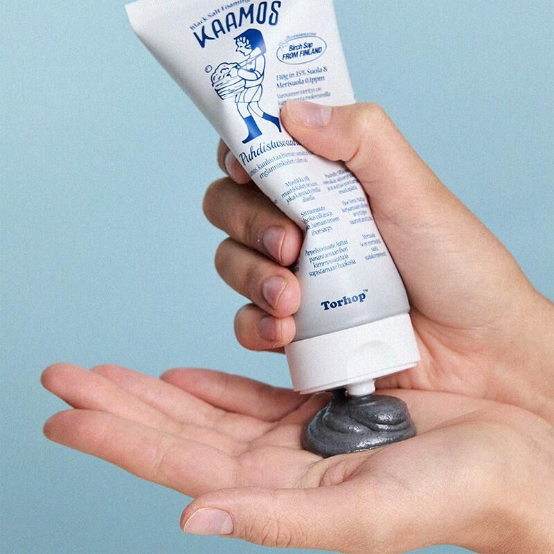 🇰🇷 韓國 Torhop 黑海鹽泡沫洗面乳（130g+5g）