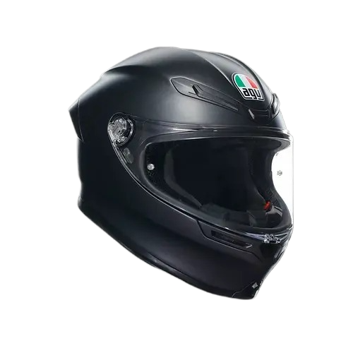 AGV K6S Matt Black 消光黑 碳纖維 素色 全罩