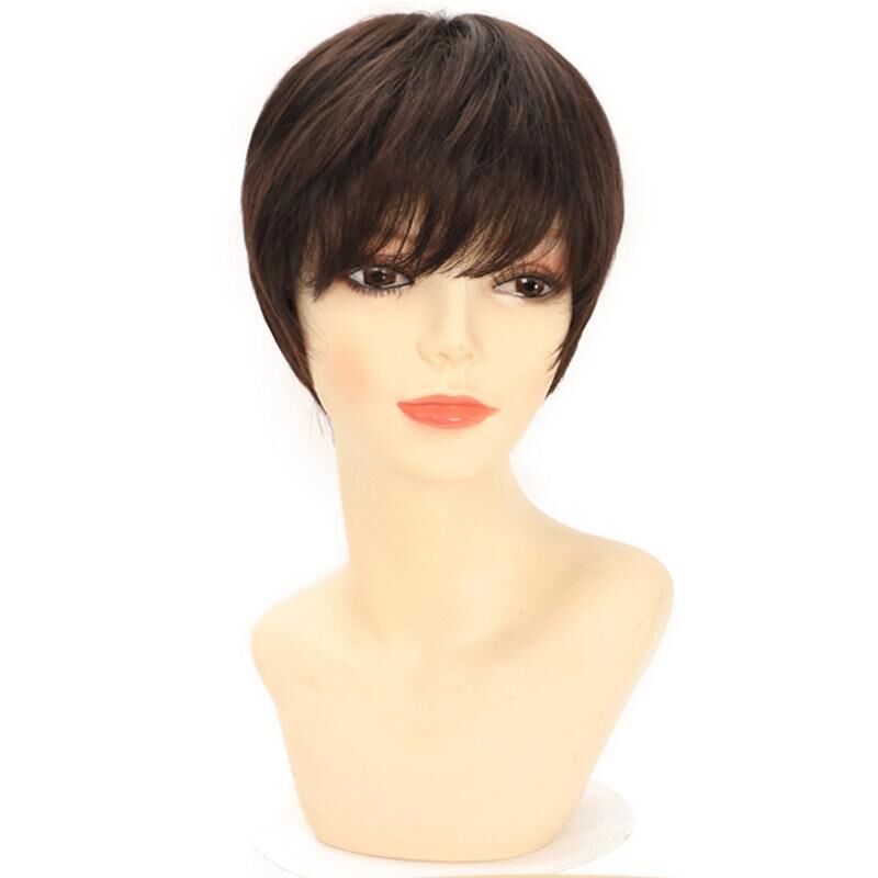 高溫絲假髮 (短髮C款)