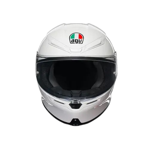 AGV K6S White 亮白 亮面碳纖維 素色 全罩