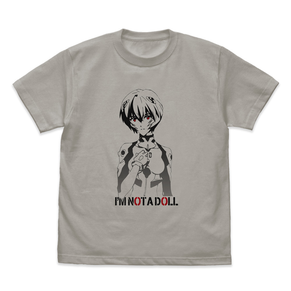 Cospa 0804 綾波レイ グラデーション Tシャツ [EVANGELION] LIGHT GRAY