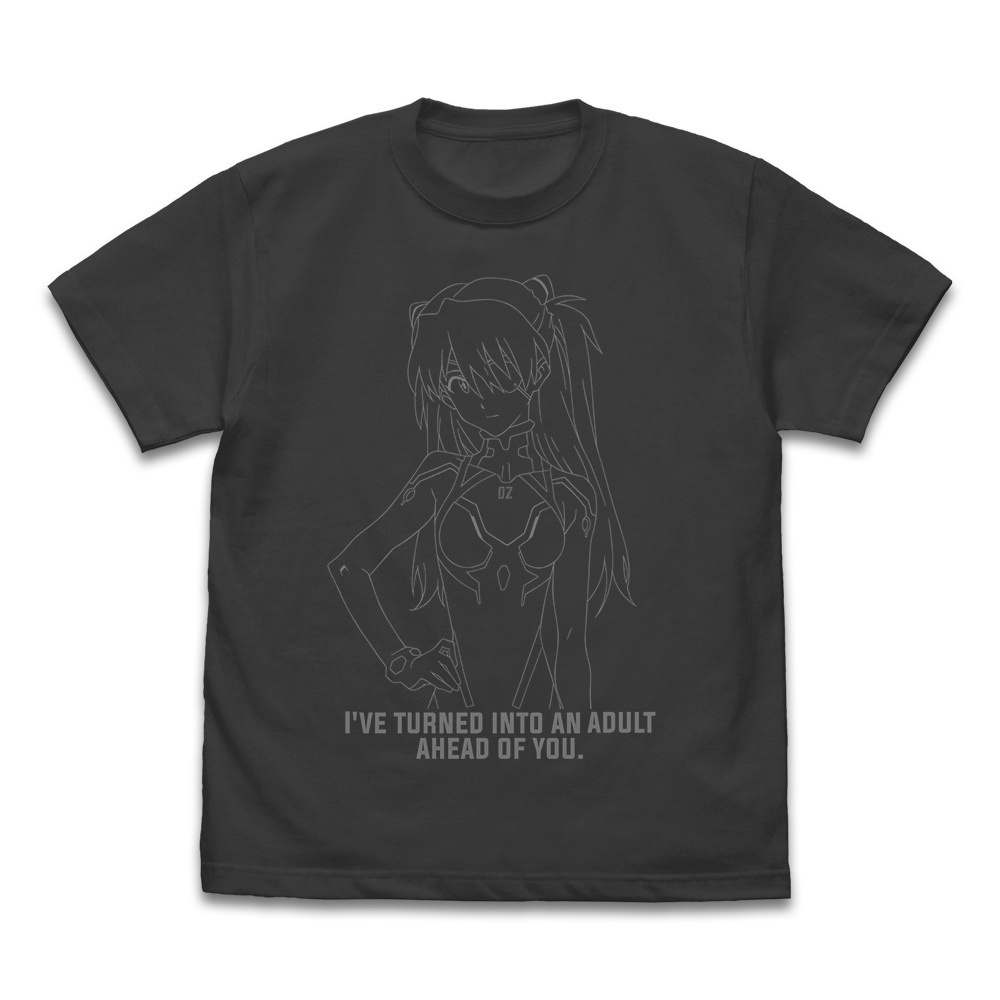 Cospa 0804 式波・アスカ・ラングレー ラインアート Tシャツ [EVANGELION] SUMI