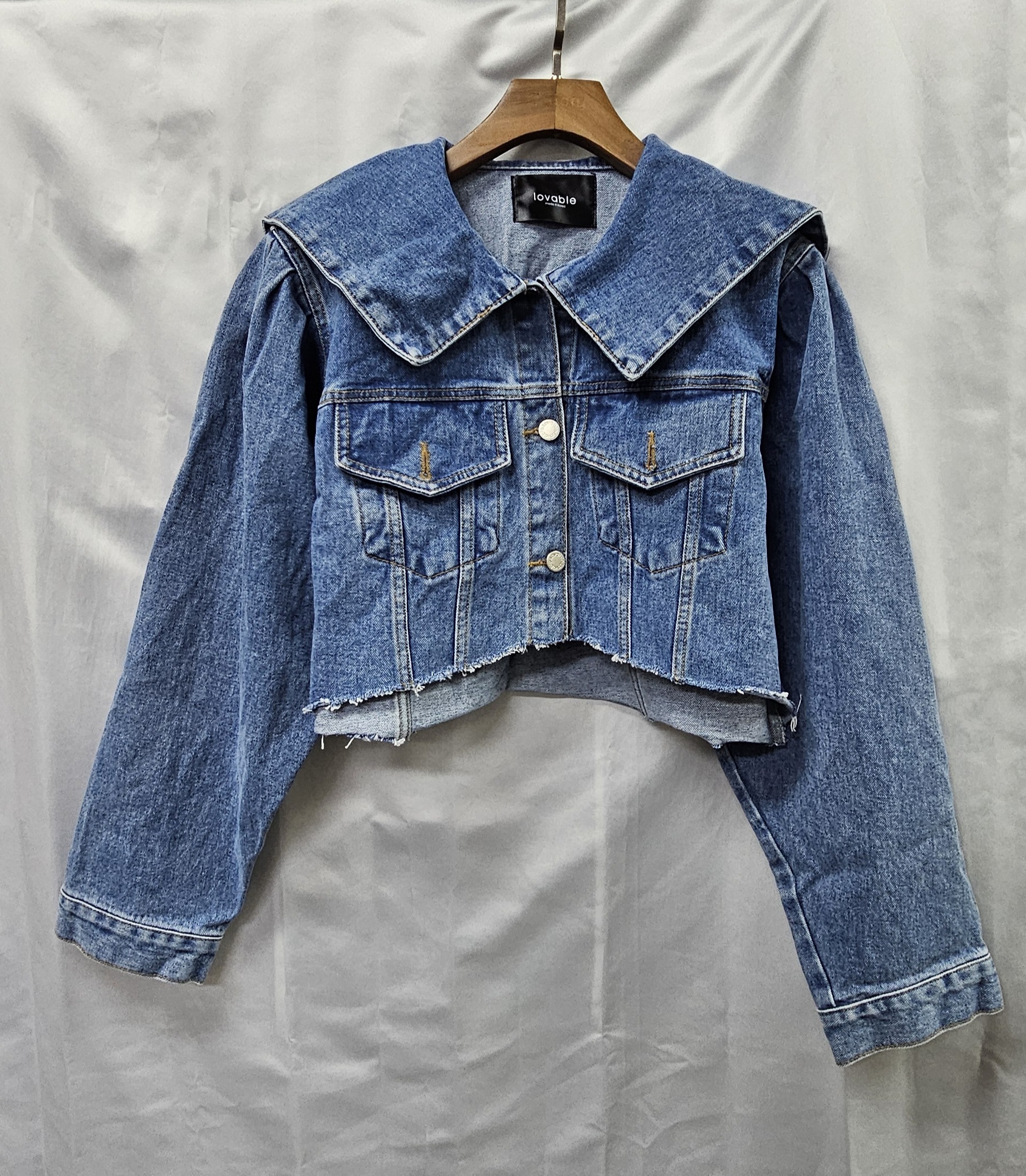 現貨 韓國牛仔短身外套（清貨價貨品，不設退換）(AT 625)