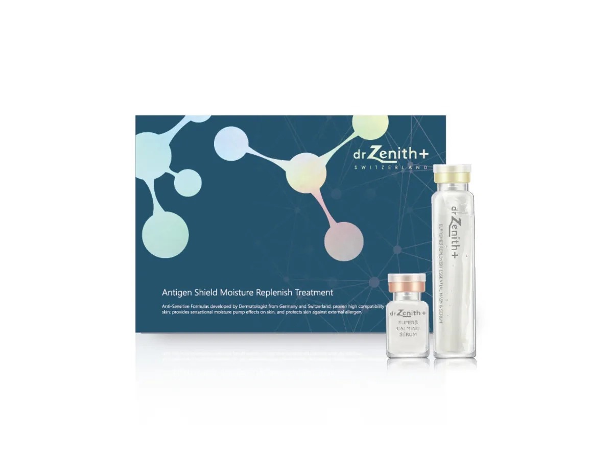 (3710)【兩件優惠】瑞士Dr. Zenith 抗原盾舒緩保濕療程(1盒4次療程)