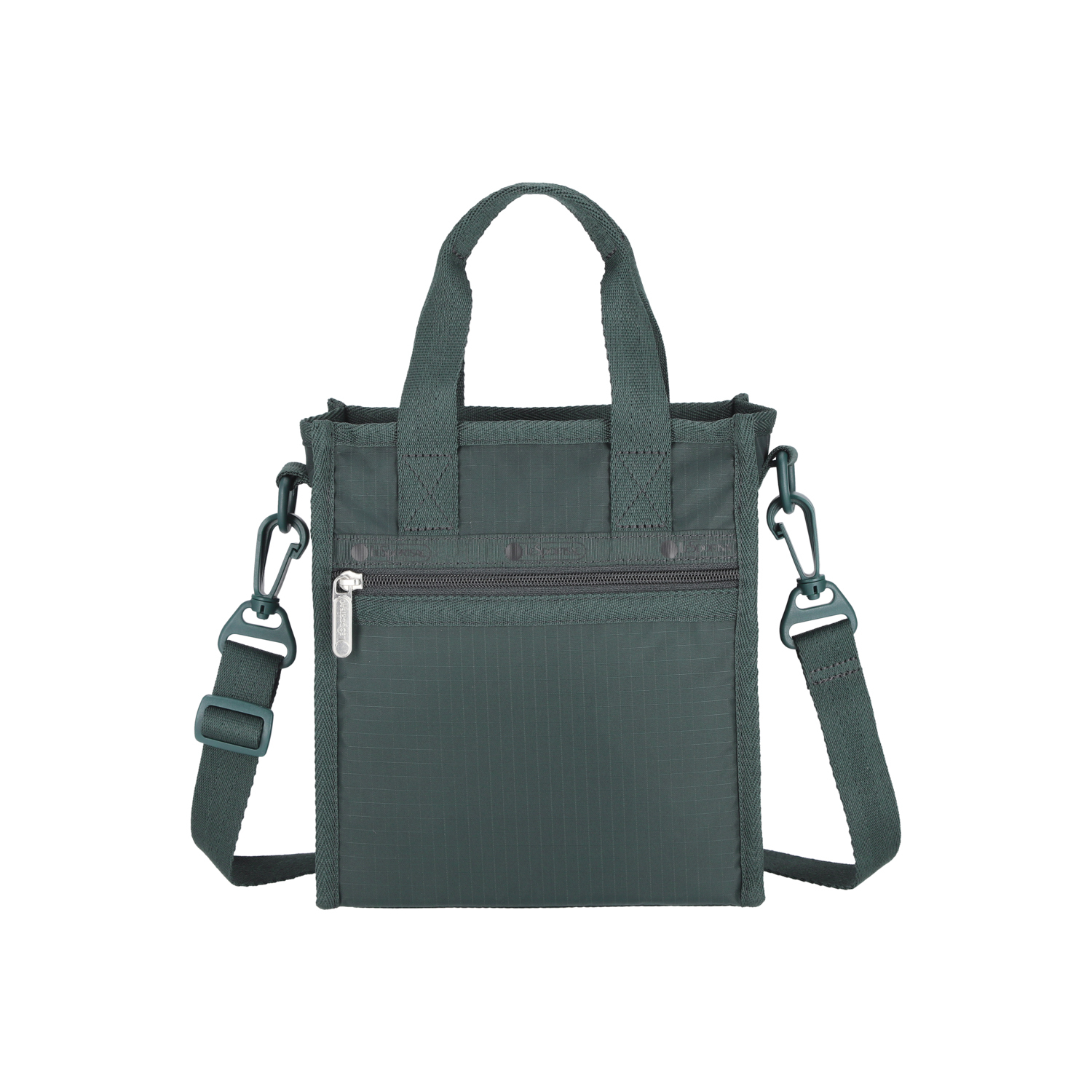 迷你方型手挽/斜揹袋 (MIDNIGHT GREEN)