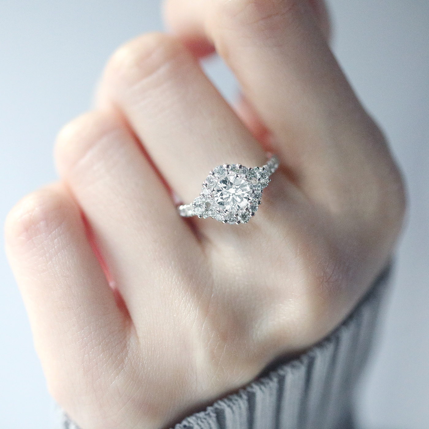 誓言未眠 — GIA1克拉鑽石戒指